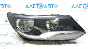 Right front headlight for VW Tiguan 12-17 restyling, halogen, sand, scratches
