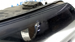 Right front headlight for VW Tiguan 12-17 restyling, halogen, sand, scratches