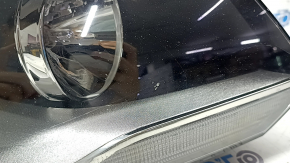 Right front headlight for VW Tiguan 12-17 restyling, halogen, sand, scratches