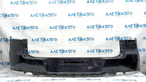 Rear bumper bare VW Tiguan 12-18 rest upper part, black LC9X scratches
