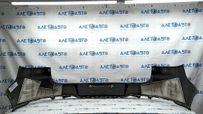 Rear bumper bare VW Tiguan 12-18 rest upper part, black LC9X scratches