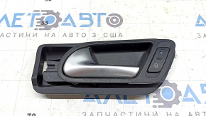 Interior front left door handle for VW Tiguan 09-17 with central locking button