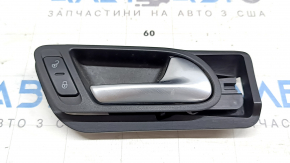 Interior front right door handle for VW Tiguan 09-17 with central locking button
