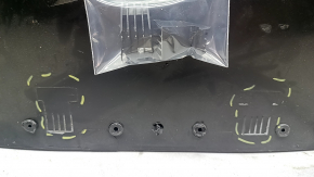 Tesla Model Y 20-25 black rear driver's seat trim, broken fasteners, scratches