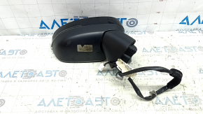 Right side mirror assembly for Nissan Rogue 21-23 BSM, US built, 7-pin, with turn signal, heated, black
