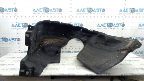 The front left fender liner of a Toyota Sienna 21-24 is torn.