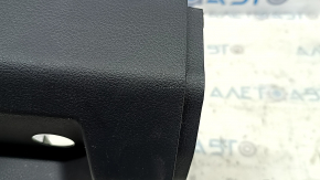 Lower left front pillar trim for 2021-22 Nissan Rogue, black, US built, worn, scratches