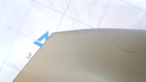 BMW X5 E70 07-13 grey rear upper door trim, scratches, nicks, worn, needs cleaning