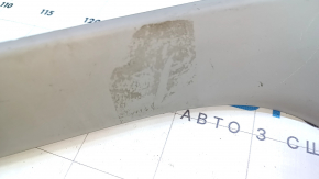BMW X5 E70 07-13 grey rear upper door trim, scratches, nicks, worn, needs cleaning