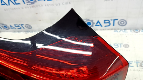 Nissan Rogue 21-24 halogen + LED outer fender light, left, us built, worn