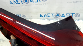 Nissan Rogue 21-24 halogen + LED outer fender light, left, us built, worn