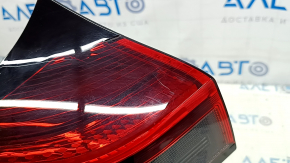 Nissan Rogue 21-24 halogen + LED outer fender light, left, us built, worn