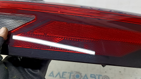 Nissan Rogue 21-24 right outer fender light, halogen + LED, us built, worn