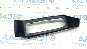 Front left power window control trim for Nissan Rogue 21-24 US built, black, scratches