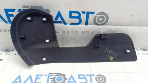 Tesla Model Y 20-25 passenger seat trim panel, left side, black