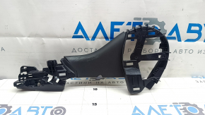 Tesla Model Y 20-25 black, worn passenger seat trim bracket, left side