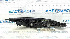Left turn signal DRL Nissan Rogue 21-24 halogen + LED, built by us, cracked glass, sand