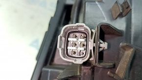 Left turn signal DRL Nissan Rogue 21-24 halogen + LED, built by us, cracked glass, sand