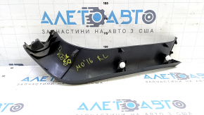 Left Mitsubishi Outlander 14-22 black trunk lid trim, scratches, wear