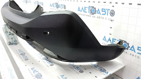 Bare rear bumper for Nissan Rogue 21-23 with parking sensors, US built, structure, scratches, dented