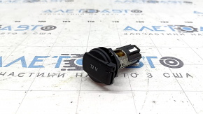 Cigarette lighter for left wheel arch trim of VW Tiguan 09-18 with housing