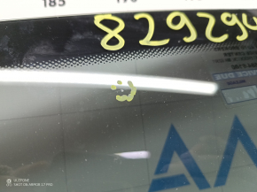Porsche Macan 15-18 windshield with rain sensor, chips, sand, cracks in the mount