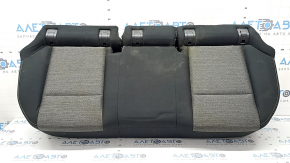 Rear seat cushion 2nd row Nissan Rogue 21-22 cloth black and gray US built, dry clean, wrinkled