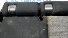 Rear seat cushion 2nd row Nissan Rogue 21-22 cloth black and gray US built, dry clean, wrinkled