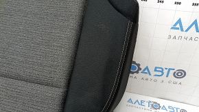 Rear seat cushion 2nd row Nissan Rogue 21-22 cloth black and gray US built, dry clean, wrinkled