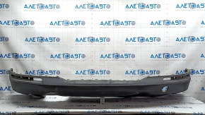 Bare rear bumper VW Tiguan 09-17 lower part, structure, scratches, dented