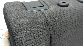 Right rear seat backrest, 2nd row, Nissan Rogue 21-22, black and gray cloth, US built, needs cleaning, dented