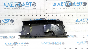 BMW X5 E70 07-13 black center pillar trim, lower left, with air duct, worn