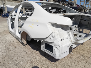 Quarter wing rear left BMW 3 G20 19-24 on the body, white
