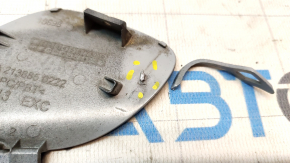 Mercedes W213 E 17-20 Luxury front bumper tow hook cap, broken guide