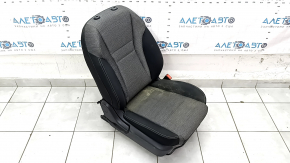 Nissan Rogue 21-22 passenger seat without airbag, manual, black and gray cloth, US built, dry cleanable
