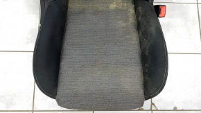 Nissan Rogue 21-22 passenger seat without airbag, manual, black and gray cloth, US built, dry cleanable