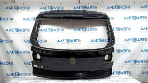 VW Tiguan 2018 black LC9X bare trunk door dent