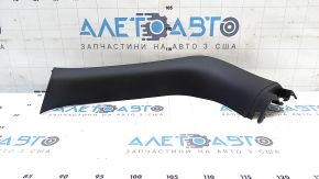 Right Mitsubishi Outlander 14-22 black trunk lid trim, scratched, worn