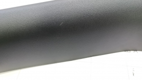 Right Mitsubishi Outlander 14-22 black trunk lid trim, scratched, worn