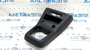 VW Tiguan 09-18 center console pocket box, black, type 2, 2 parts