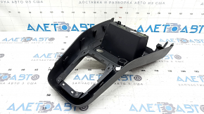 VW Tiguan 09-18 center console pocket box, black, type 2, 2 parts