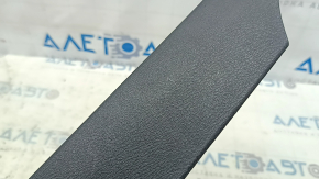 Upper left side center console trim for Nissan Rogue 21-24, plastic, black, scratches