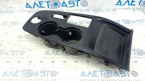 Nissan Rogue 21-24 AWD US built center console cup holder trim, gloss black, scratches