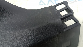 Lower right center pillar trim for Nissan Rogue 2021-2024, black, SV, SL, US built, with plug, scratches