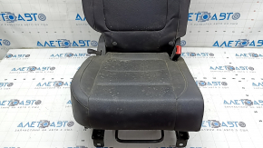 Rear seats, 2nd row, right side, VW Tiguan 09-18, black leather, dry cleanable