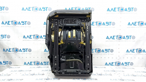 Rear seats, 2nd row, right side, VW Tiguan 09-18, black leather, dry cleanable