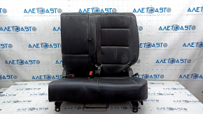 Rear seats, 2nd row, left side, VW Tiguan 09-18, black leather, dry cleanable