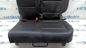 Rear seats, 2nd row, left side, VW Tiguan 09-18, black leather, dry cleanable