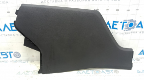 Right center console trim for Nissan Rogue 21-24, black, worn