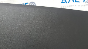 Right center console trim for Nissan Rogue 21-24, black, worn